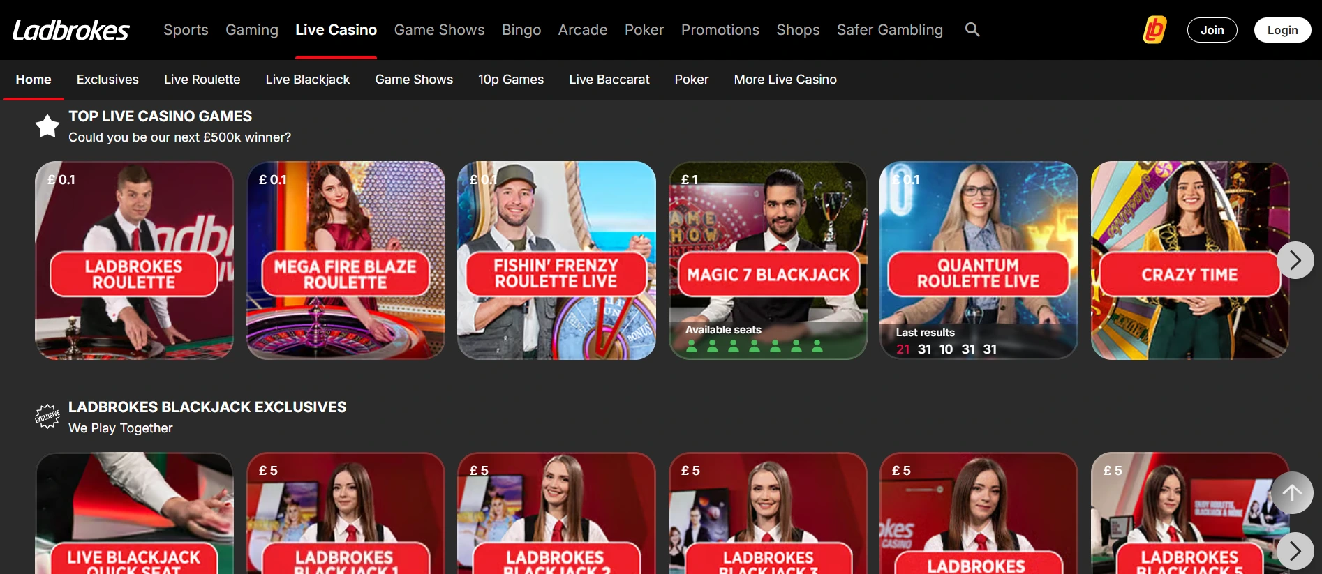 Ladbrokes bookmaker